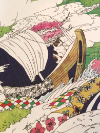 『おとなのネコ旅塗り絵ブック』福岡版