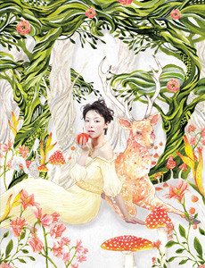 ”僕のマドンナ展”作品No.5 『林檎の誘惑』
