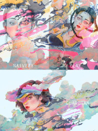 「made and seek」展示作品ポスターN0.3