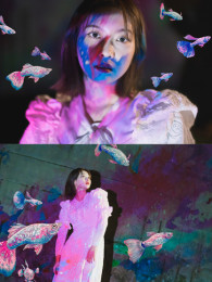 作品『宇宙と地と海』【PLUSONE  ONE～ひとりの女性～】